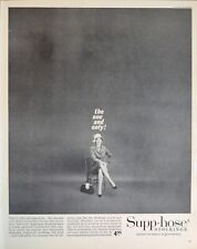 1960 Supp-Hose Stockings Leg Support Housewife Working Woman Print Ad picture