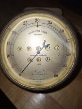 Antique Stewart Speedometer Mileage Recorder 60MPH ~ Steward & Clark picture