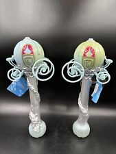 2 Disney Parks Cinderella Carriage Coach Light Up Bubble Wand Blower picture
