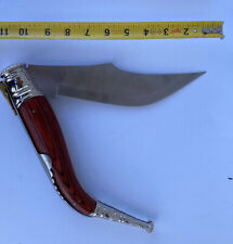 Vintage Brand New Spanish Navaja Carraca Racheting Folding Knife picture