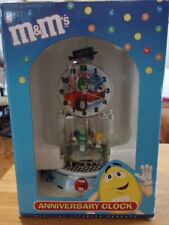 M&Ms Anniversary  Clock Rare  9”  Drive-Thru Diner  With Box & instructions  picture