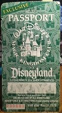 Vintage Disneyland Adult Passport 1977-78, Unused, RARE picture