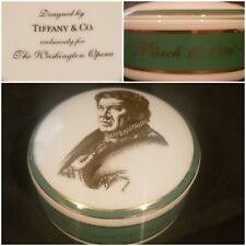 1996 Tiffany & Co. Trinket Box Placido Domingo Washington Opera 