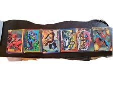 1993 MARVEL UNIVERSE SERIES Lot 294 BASE CARDs COMICS AVENGERS, Hulk, Spiderman  picture