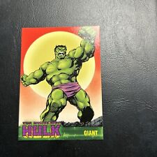 11d The Incredible Hulk Marvel 2003  Topps #15 Giant picture