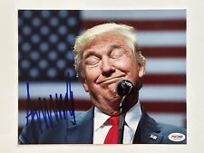 Donald Trump signed 8x10 Photo autographed Picture with COA picture