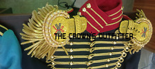 New Men Military Officers Epaulettes Major First Empire Marshal's Crossed Batton picture