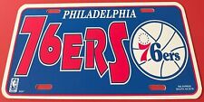 Philadelphia 76ers Booster License Plate Pennsylvania PLASTIC picture