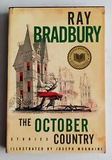 RAY BRADBURY The October Country SIGNED Joseph Mugnaini art paperback edition picture