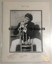 Dave Clark May 7, 1964 Globe Theatre England Photograph SIGNED By Ian Wright picture
