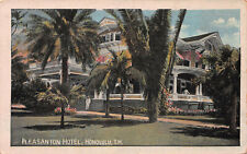 Pleasanton Hotel, Honolulu, Hawaii Territory, Early Postcard, Unused  picture