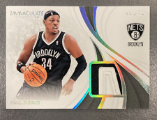 2018-19 PAUL PIERCE IMMACULATE MATERIAL 1/1 picture