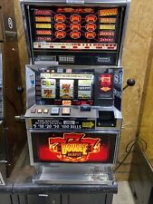 Bally 6000 Blazing 7’s Double Jackpot 5 line 5 Coin SLOT MACHINE picture