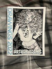 Arthur Adams Drawings 2022 Sketchbook  SDCC Softcover San Diego Comic-Con SIGNED picture