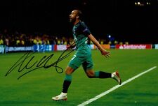 Lucas Moura Signed 12X8 Photo SPURS Tottenham Hotspur Iconic Ajax AFTAL COA 1705 picture