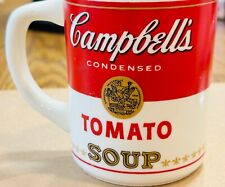 VTG Ceramic Coffee Mug Campbell's Condensed Tomato Soup USA Made picture