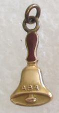 Vintage ABA Club Member Hand Bell Ringers / Bell Collectors Charm picture