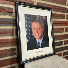 Bill Clinton Autograph Signed Custom Black Framed Display ACOA 42nd President picture
