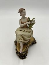 Vintage, Triade Luigi Benacchio Figurine, Girl With Harp 6