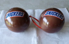 SNICKERS MARS COMPANY Metal CHRISTMAS ORNAMENTS picture