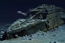 Wreckage of the Titanic on the Sea Floor Poster Picture Photo Print 13x19 picture