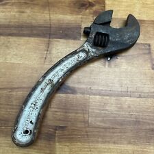 Vintage Billings & Spencer 10” Inch Curved Handle Adjustable Wrench USA picture