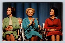 Houston TX-Texas, National Women's Conference, First Ladies, Vintage Postcard picture