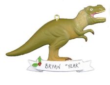Personalized Dinosaur T-Rex Boy / Girl Christmas Ornament picture