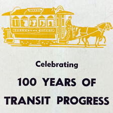 Original 1951 Transit Progress Day American Association ATA Publicity Promo Kit picture