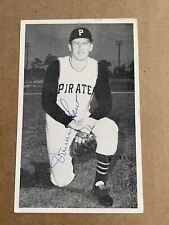 Vern Law Pittsburgh Pirates Signed Postcard - Posted picture