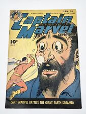Captain Marvel Adventures #52 Vol 9 VG Shazam Fawcett Comics 1946 picture