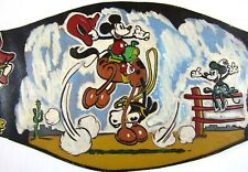 Vintage Walt Disney Mickey Mouse & Co. (c. Late 1950s) Large Character Belt OOAK picture