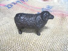 Cast Iron Sheep Figure Door Stop Ram Paperweight Farm Ranch Rustic Decor Toy  picture
