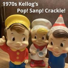 Kellogg's Advertising Figure Pop Snap Crackle Set America #a0cf01 picture