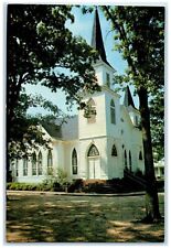 c1960 Plains Baptist Church Chapel Exterior Building Plains Georgia GA Postcard picture