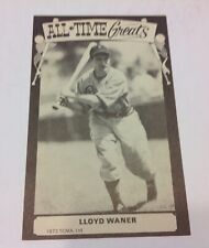 1973-80 TCMA All-Time Greats Post Card Lloyd Waner Blank Back MLB Baseball picture