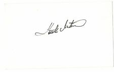 Keith Mitchell signed autographed index card AMCo 11224 picture