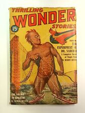 Thrilling Wonder Stories Pulp Jul 1940 Vol. 17 #1 VG- 3.5 TRIMMED picture