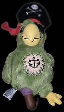 Disney Parks Jake And The Neverland Pirates Parrot Plush Toy Leg Eye Patch 11