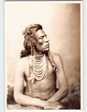 Postcard Curley Ashishishe Crow Scout picture