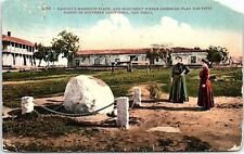 c1910 SAN DIEGO CALIFORNIA RAMONA'S MARRIAGE PLACE MONUMENT POSTCARD 41-255 picture