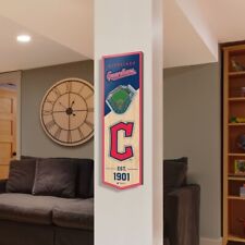 6 x 19 in. MLB Cleveland Guardians 3D Stadium View Banner - Progressive Field picture