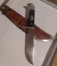 J. A. Hellberg- Hunting knife- Eskilstuna- Sweden- Leather sheets- Pre picture