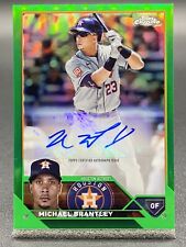 🔥 2023 Topps Chrome Update - Michael Brantley Auto #/99 'Green' #AC-MBR picture