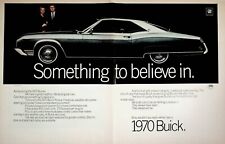 1970 Buick Riviera Car Automobile - 2-Page Vintage Print Advertisement picture