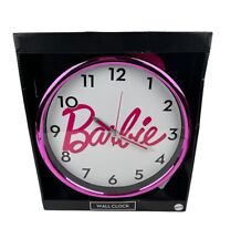 BARBIE WALL CLOCK BNIB MATTEL ANALOG DISPLAY  picture