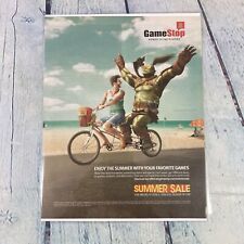 2015 Game Stop Print Ad / Poster Gaming Summer Sale Promo Art Advertising picture
