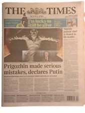 The Times (Scotland) - August 25, 2023 (Prigozhin Headline) picture