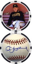 JIM LEYLAND - PIRATES-  POKER CHIP* - GOLF BALL MARKER ***SIGNED*** picture