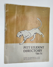 1970-71 University of Pittsburgh Student Directory picture